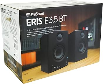 PRESONUS ERIS E3.5 BT Bluetootスタンド付き PreSonus Eris 3.5BT ブラック 1ペア スタンドセット モニター